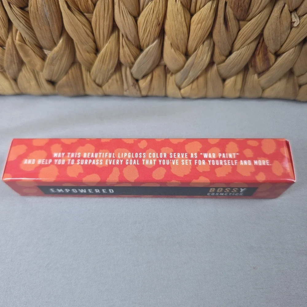Bossy Cosmetics Lip Gloss 0.20 Fl Oz Shade Empowered